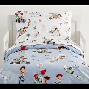Pottery Barn kids Toy Story Bedding Set Crib Size
